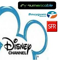 Disney Channel inclus dans les bouquets de base des FAI